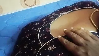 Desi Aunty In Nightie Getting Undressed For Rough Action