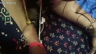Desi Aunty In Nightie Getting Undressed For Rough Action