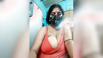 Thick Aunty Bouncing Her Huge Tits While Getting Pounded