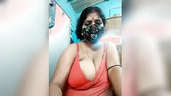 Thick Aunty Bouncing Her Huge Tits While Getting Pounded
