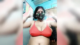 Thick Aunty Bouncing Her Huge Tits While Getting Pounded