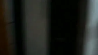 Thick Aunty Showing Off Her Juicy Ass Making Him Go Crazy