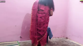 Sneaky Fucking With Bent Over Aunty When She Caught Me Peeking