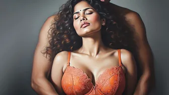 Married Aunty Enjoying Romantic Bedroom Session With Her Man