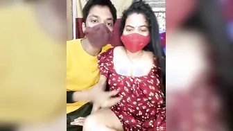Lucky Boy Sucking Milk From Lonely Aunty Massive Natural Tits