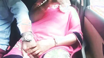 Telugu Aunty In Saree Talking Dirty During Car Sex Session