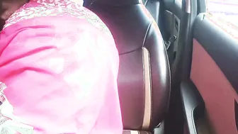 Telugu Aunty In Saree Talking Dirty During Car Sex Session
