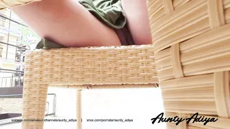Tamil Aunty Masturbating Outside While Neighbors Secretly Watch