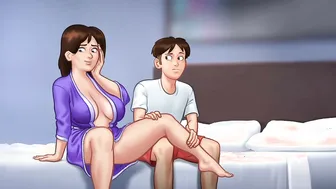 Curvy Aunty Making Me Cum Playing Adult Game In Her Bedroom