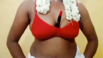 Horny Aunty Touching Herself In Saree When Home Alone Today