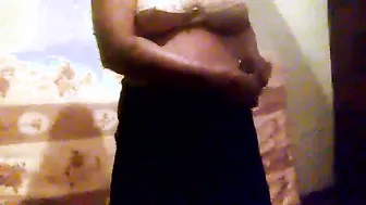 Stripping My Curvy Aunty Naked Getting Her Ready For Rough Sex