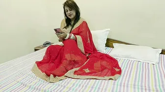 Desi Aunty Taking Hard Cock From Young Boy In Her Bedroom