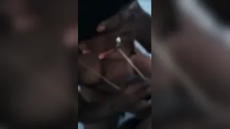 Shy Married Woman Stroking My Cock Nervously For First Time
