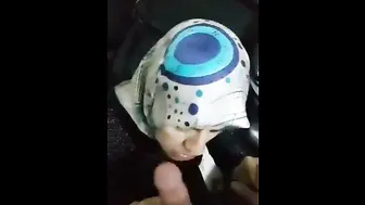 Covered Aunty Giving Passionate Blowjob To Her Man Tonight