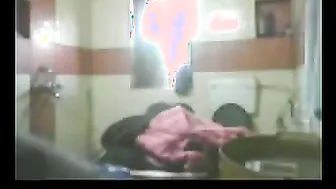 Married Aunty Bathing Caught On Hidden Camera Showing Curves
