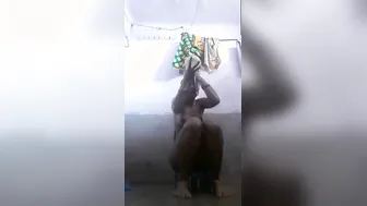 Village Aunty Recording Herself Naked In The Bathroom Secretly