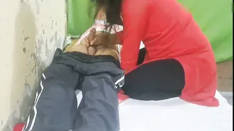 Horny Desi Aunty Having Late Night Fun With Her Man In Bedroom