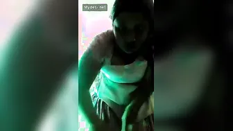 Thick Desi Aunty Stripping Off Her Clothes Teasing For Camera