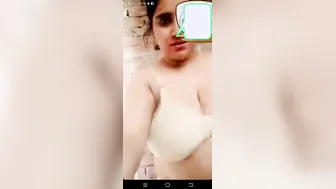 Chubby Paki Aunty Stripping Naked Showing Everything On Camera
