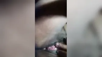 Horny Married Aunty Rubbing And Fingering Herself On My Couch