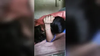 Enjoying My Girlfriend Talking Dirty In Hindi During Home Session