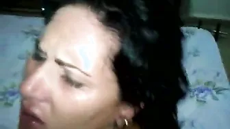 Neighbour Aunty Begging For My Cock Stretching Her Tight Hole