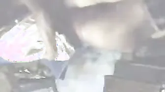 Thick Aunty With Massive Boobs Sucking Me Off In Her Bedroom