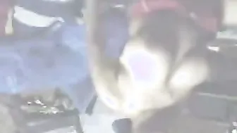 Thick Aunty With Massive Boobs Sucking Me Off In Her Bedroom