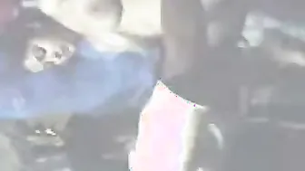 Thick Aunty With Massive Boobs Sucking Me Off In Her Bedroom