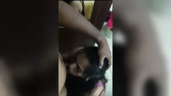 Tamil Aunty Giving Her Friend A Sloppy Blowjob On The Floor