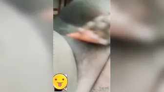 Horny Aunty Showing Off Her Big Tits During Our Video Call Sex