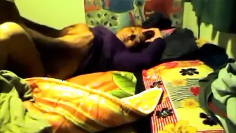 Late Night Bedroom Fucking My Horny Aunty While Family Sleeps