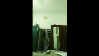 Tamil Aunty Caught Changing Her Sari By Hidden Camera In Bedroom