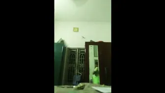 Tamil Aunty Caught Changing Her Sari By Hidden Camera In Bedroom