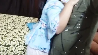 Horny Aunty Dancing Dirty With Servant Boy Groping Her Big Tits