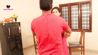 Hot Aunty Bent Over Table Getting Pounded By Her Boyfriend Tonight