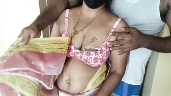 Tamil Aunty Cheating With Her Young Lover In Their Secret Spot