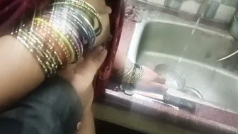 Young Guy Banging Mature Aunty Right There In Her Own Kitchen