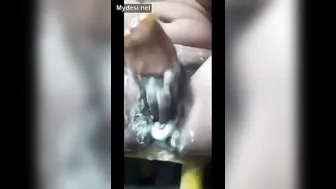 Village Aunty Bathing Nude Caught By Neighbor Filming Everything