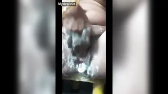 Village Aunty Bathing Nude Caught By Neighbor Filming Everything