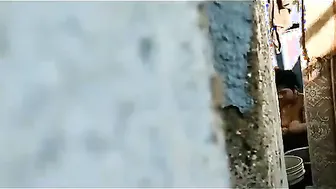 Caught Neighbor Aunty Naked In Shower And Joined Her Quick