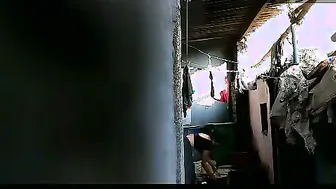 Caught Neighbor Aunty Naked In Shower And Joined Her Quick