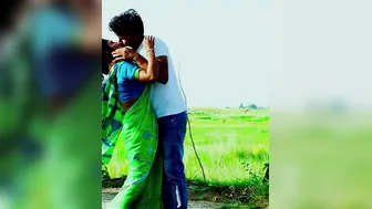 Village Aunty Forced Into Passionate Kissing By Horny Neighbor