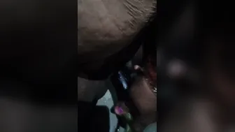 Village Aunty Revealing Her Fat Wet Pussy Lips Up Close Today