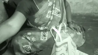 Housewife Getting Her Tits Pressed While Working At Home Alone