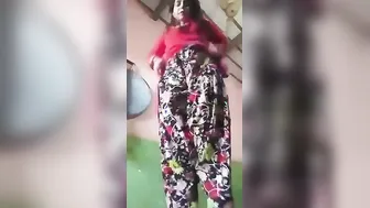 Pakistani Aunty Spreading Her Legs Showing Off Wet Pussy Lips