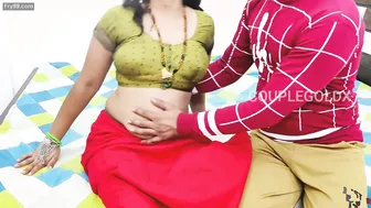 Married Aunty Sneaking With Young Neighbor Boy After Dark