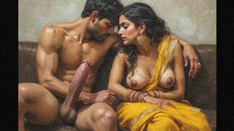Married Aunty Taking Two College Boys At Once Getting Filled