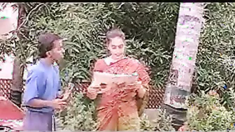 Busty South Indian Aunty Stripping Naked Showing Her Fat Ass