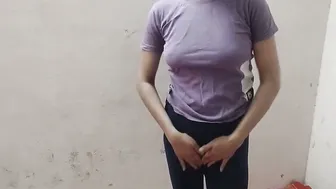 Squeezing Aunty Big Boobs Hard While Pounding Her Rough